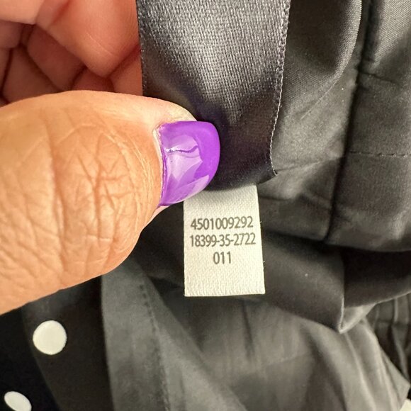 2/$30 White House Black Market Polkadot Cutout Satin Sheath Dress 8 #A0740 - Picture 6 of 8